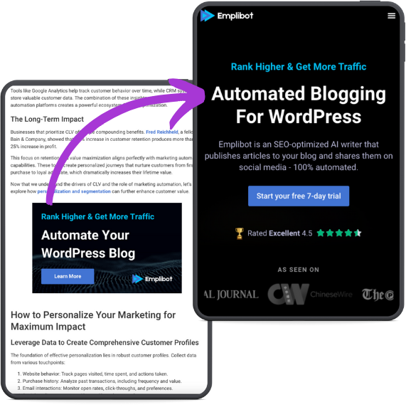 Dynamic content banners